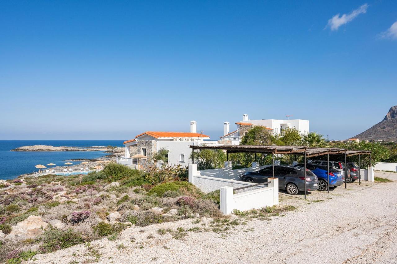 Stavrós Kiani Sea View Apartments מראה חיצוני תמונה