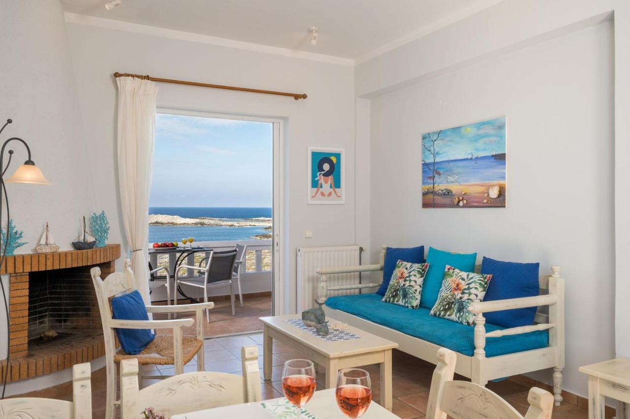 Stavrós Kiani Sea View Apartments מראה חיצוני תמונה